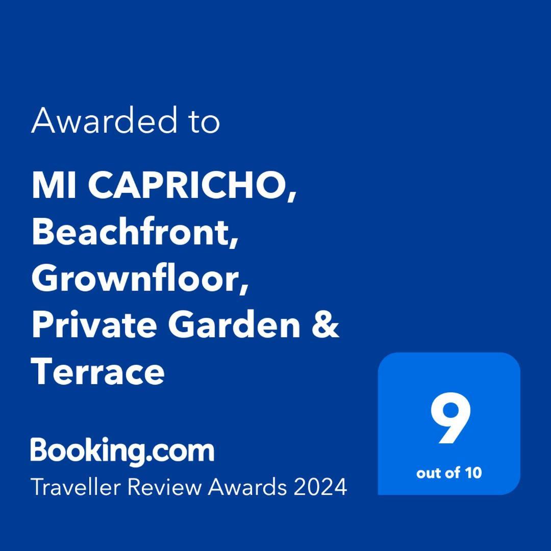 Mi Capricho, Beachfront, Grownfloor, Private Garden & Terrace Sitio de Calahonda Zewnętrze zdjęcie